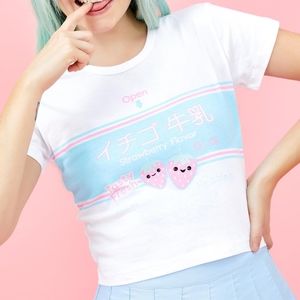 NWT Sugar Thrillz Berry Delicious Baby Tee